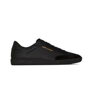 COURT CLASSIC SL/10 SNEAKERS IN PERFORATED LEATHER AND SUEDE